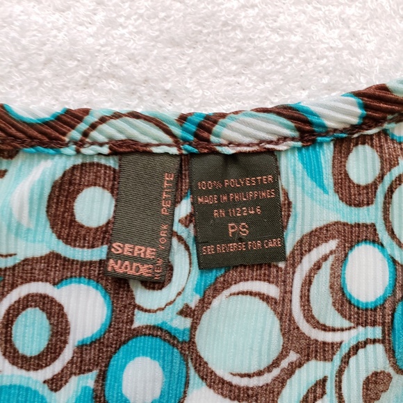 🐱Serenade New York Petite Short Sleeve Blouse - Picture 4 of 5